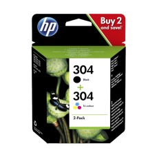 HP Original 304 Negro + Tricolor Multipack (3JB05AE) 